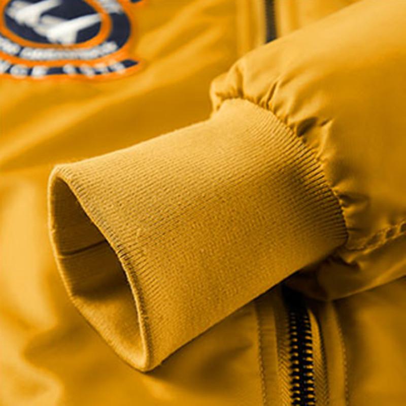 Зимняя модная куртка с воротником-стойкой, мужская куртка-бомбер, мужская ветровка, утепленные куртки, пальто, мужская одежда, повседневная куртка для инструментов