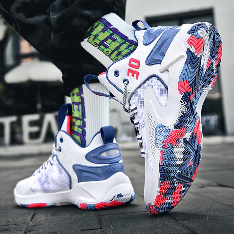 Трендовые баскетбольные кроссовки Мужские студенческие кроссовки Owen для реального боя, детские дышащие, с низким уровнем шума трения, легкие износостойкие спортивные кроссовки для поля