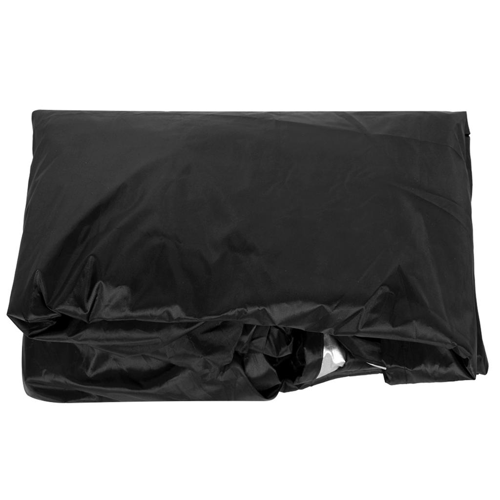 210D Black Cart Cover Waterproof Rainproof Dustproof Cover for Golf Cart Home Supplies
