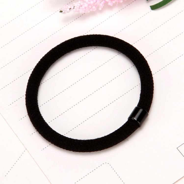 10pcs Women Basic Elastic Hair Bands Ponytail Holder Scrunchie Hair Rope Ties Rubber Band Headband Fashion Hair Accessories