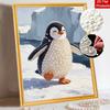 Pearl painting kit cute penguin DIY home decoration painting