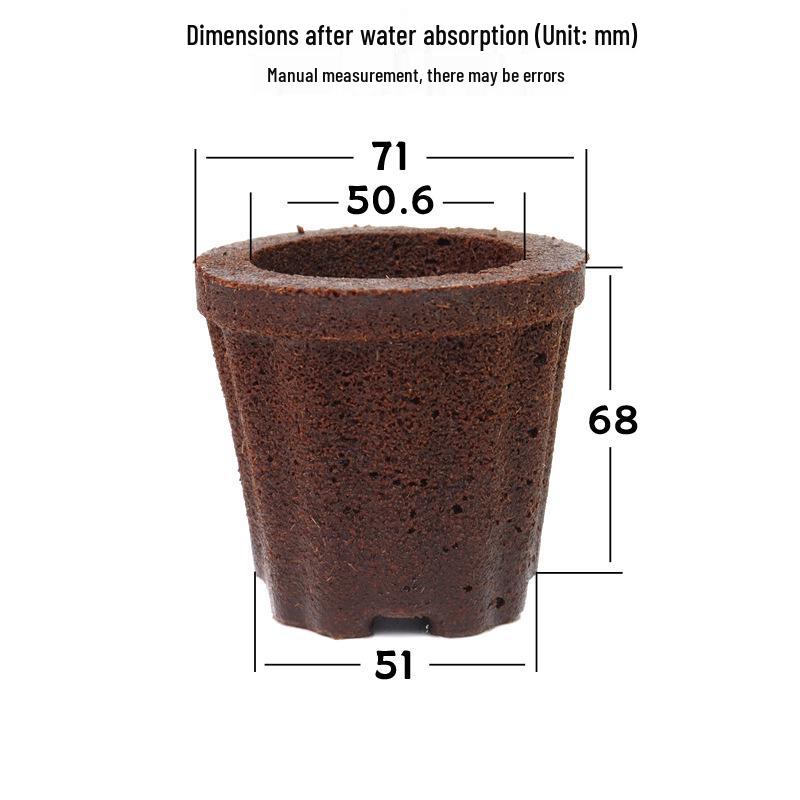Light Soil Phalaenopsis Carbon Cotton Hydroponic Pots for Root Rot Prevention and Plant Wall Growth