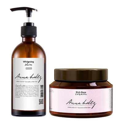 Женщины Девочки Отбеливающий крем для кожи 300 мл Питательный крем 420 г 2 Тип Набор Отбеливающий Улучшающий морщины Функциональная косметика