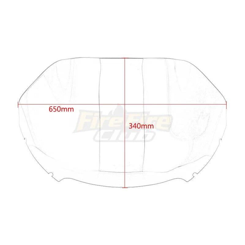 Ветровое стекло для мотоцикла 5'' 13'' для Harley Road Glide CVO Special FLTRXS Ultra FLTRUSE FLTRXSE FLTRX 2014-
