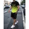 Men's Outfit Summer Short Sleeve T Shirt Set Fashion 2 Piece Sportwear 3D Printed Casual Shorts Sweatshirt Men's Tracksuit