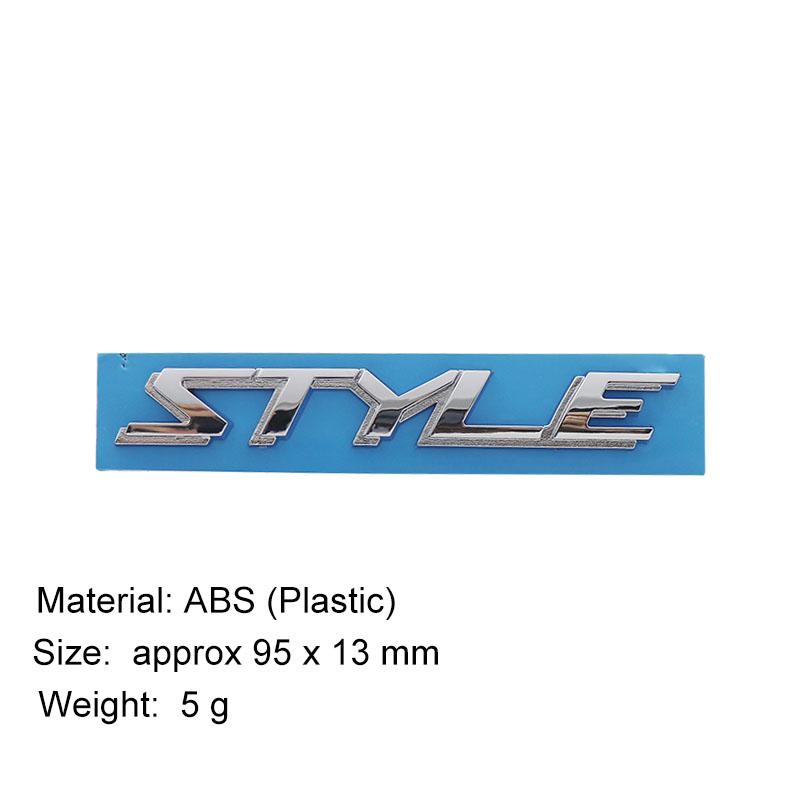 3D Автостайлинг СТИЛЬ для Индонезии Малайзии автомобиль Капот Крыло багажник Задний капот Шильдик Наклейка Эмблема Значок Наклейка