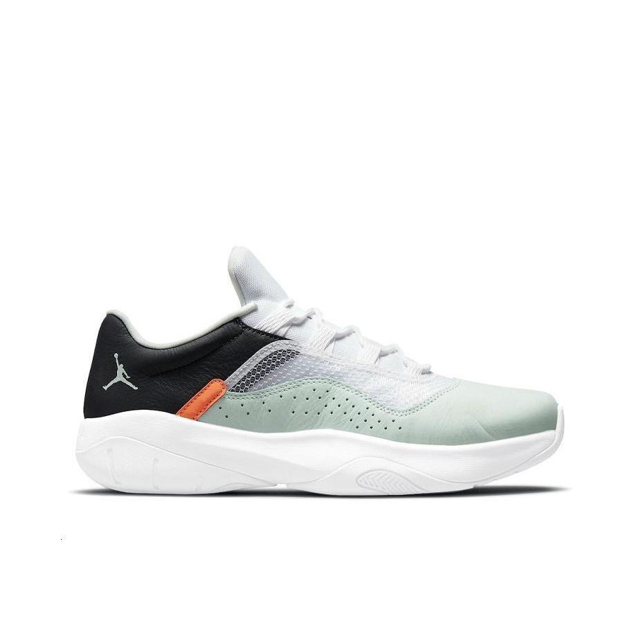 Кроссовки унисекс Air Jordan 11 CMFT Low Barely Green Белый Черный CW0784-300