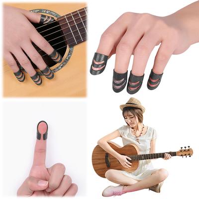 4/8 шт. Alaska Picks Медиаторы S M L XL Струнные инструменты Напальчники для пальцев Гитара Накладки на пальцы Пластиковые для акустической электрогитары