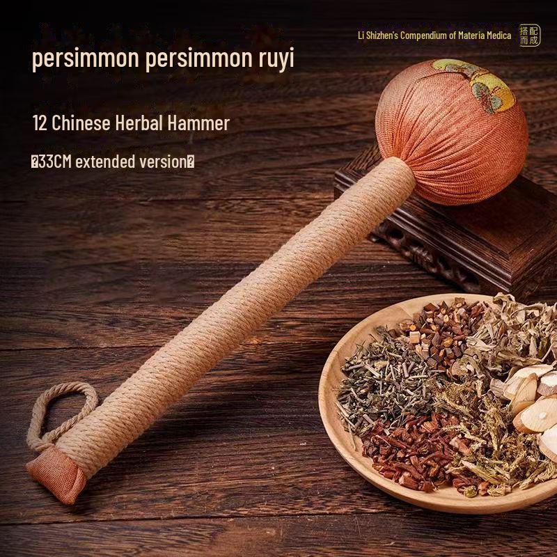 Меридианная массажная палочка: Ручной молоток для прижигания плеч и шеи с полынью