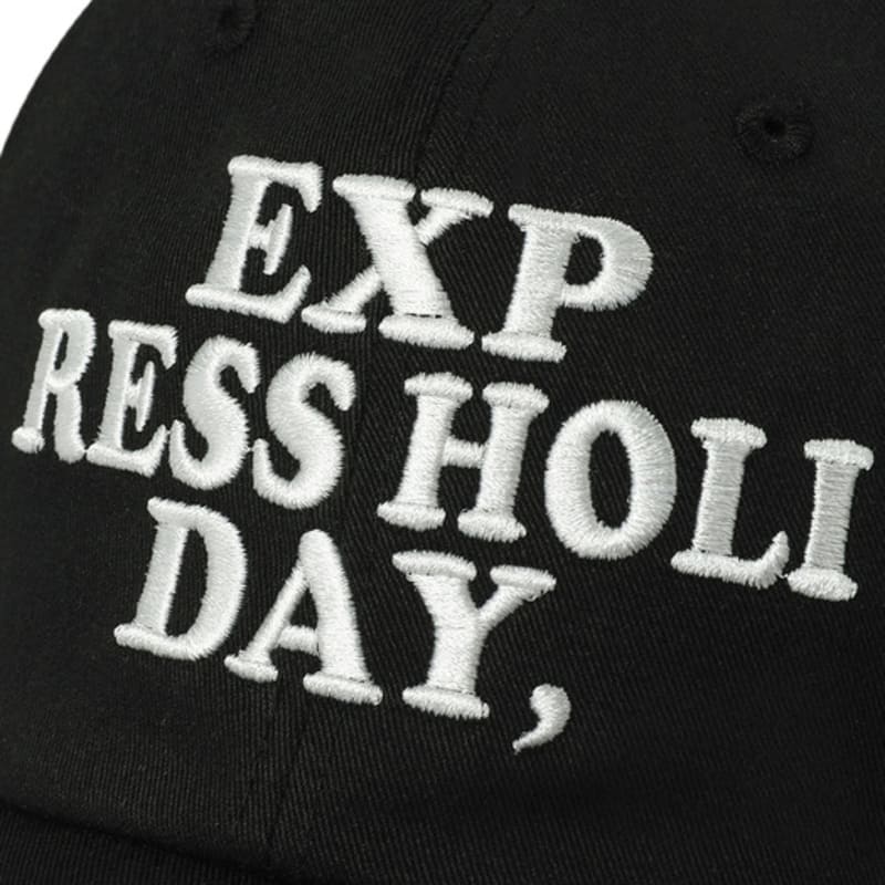 EXPRESS HOLIDAY EXP Logo Ball Cap_Black
