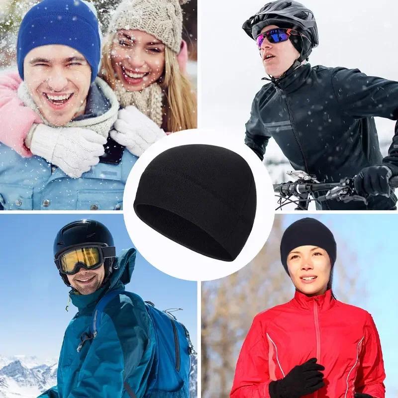 Флисовая спортивная шапка для рыбалки, велоспорта, охоты, военных, тактических, для мужчин и женщин, теплая, ветрозащитная, зимняя, для кемпинга, походов