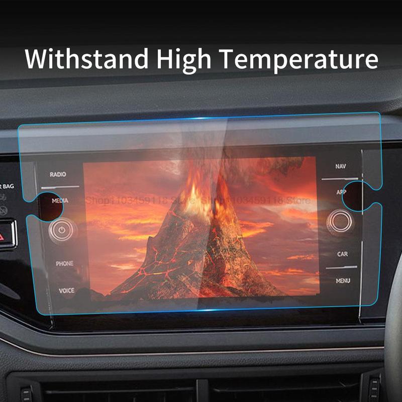 Tempered glass screen protector Film For VWVolkswagen Taigo 8 inch Car GPS Navigation anti-scratch accessories