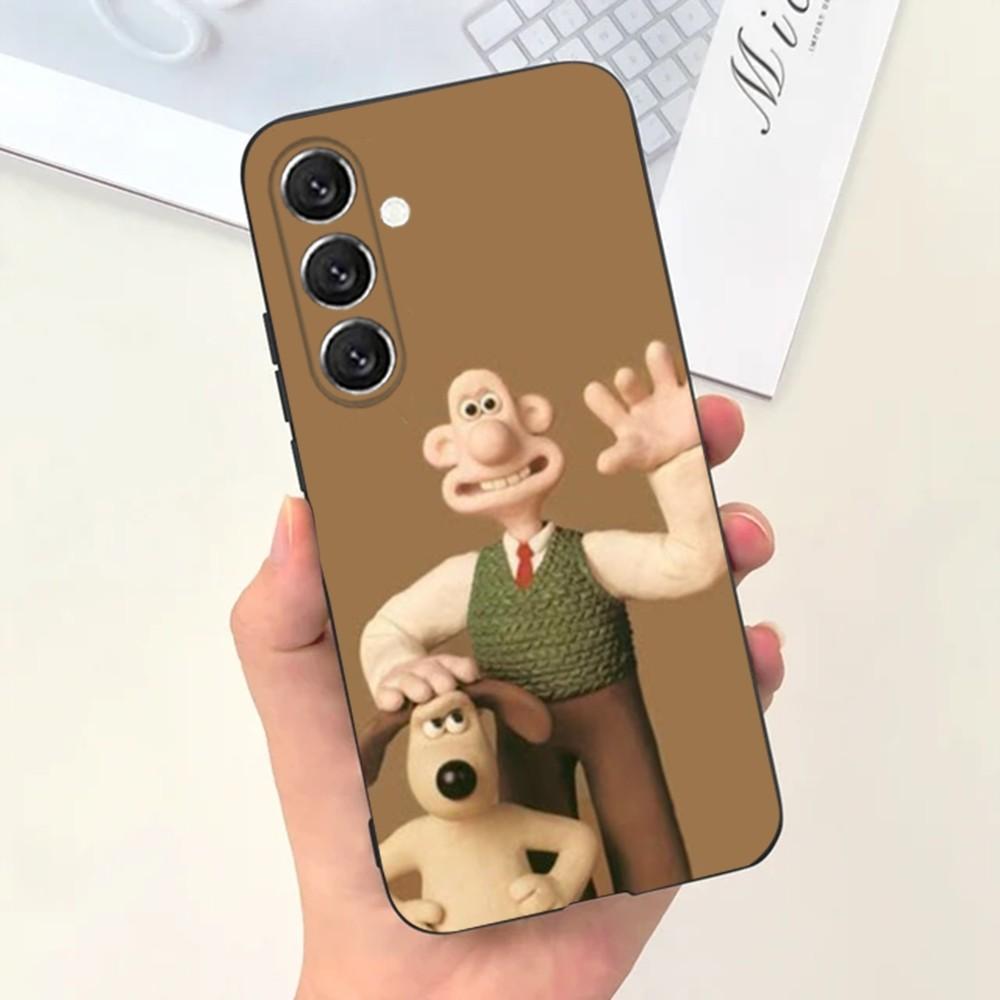 W-WallaceS милый G-Gromit Чехол для телефона для Samsung S25, S24, S21, S22, S23, S30, Ultra, S20, Plus, Fe, Lite, Note, 10, 9, 5G Черный Чехол