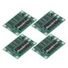 4 шт. плата защиты литиевой батареи PCB 3-строчный МОП-транзистор точный литиевый аккумулятор эквалайзер