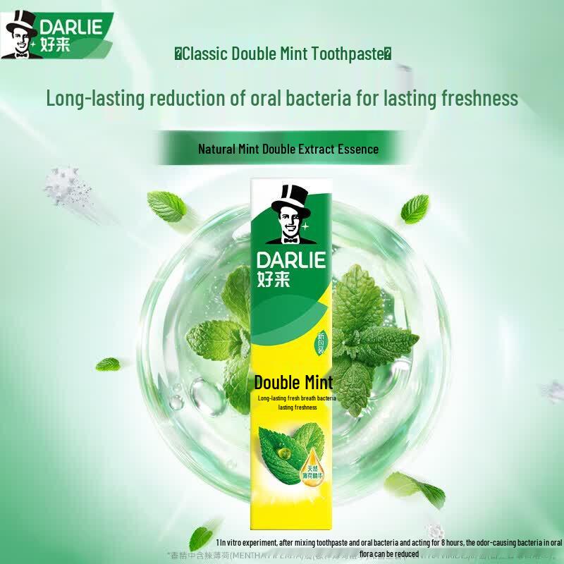 Darlie Double Mint & All Shiny White Toothpaste Family Set
