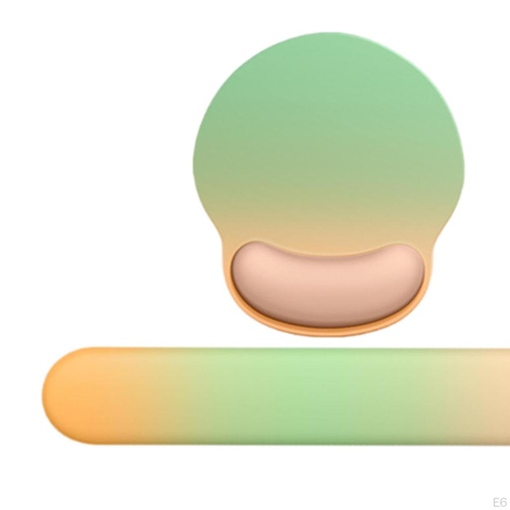 Коврик для мыши с поддержкой запястья, игровая подушка, эргономичная подставка для клавиатуры, коврик для офиса, дома