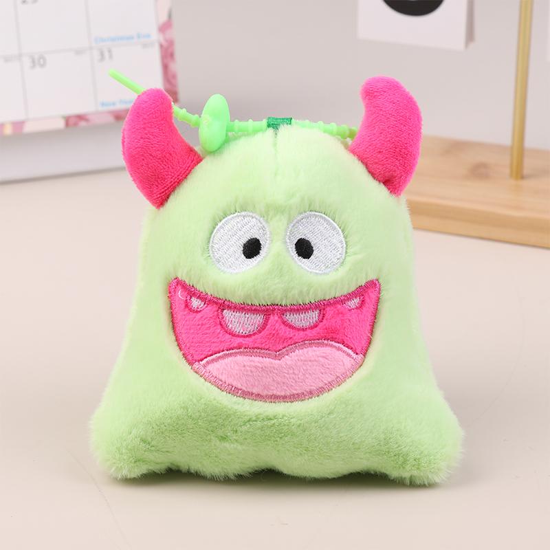 Kawaii мультфильм монстр плюшевый брелок милый плюшевый кукольный брелок рюкзак кулон сумка ключ подвесной декор пара праздничный подарок