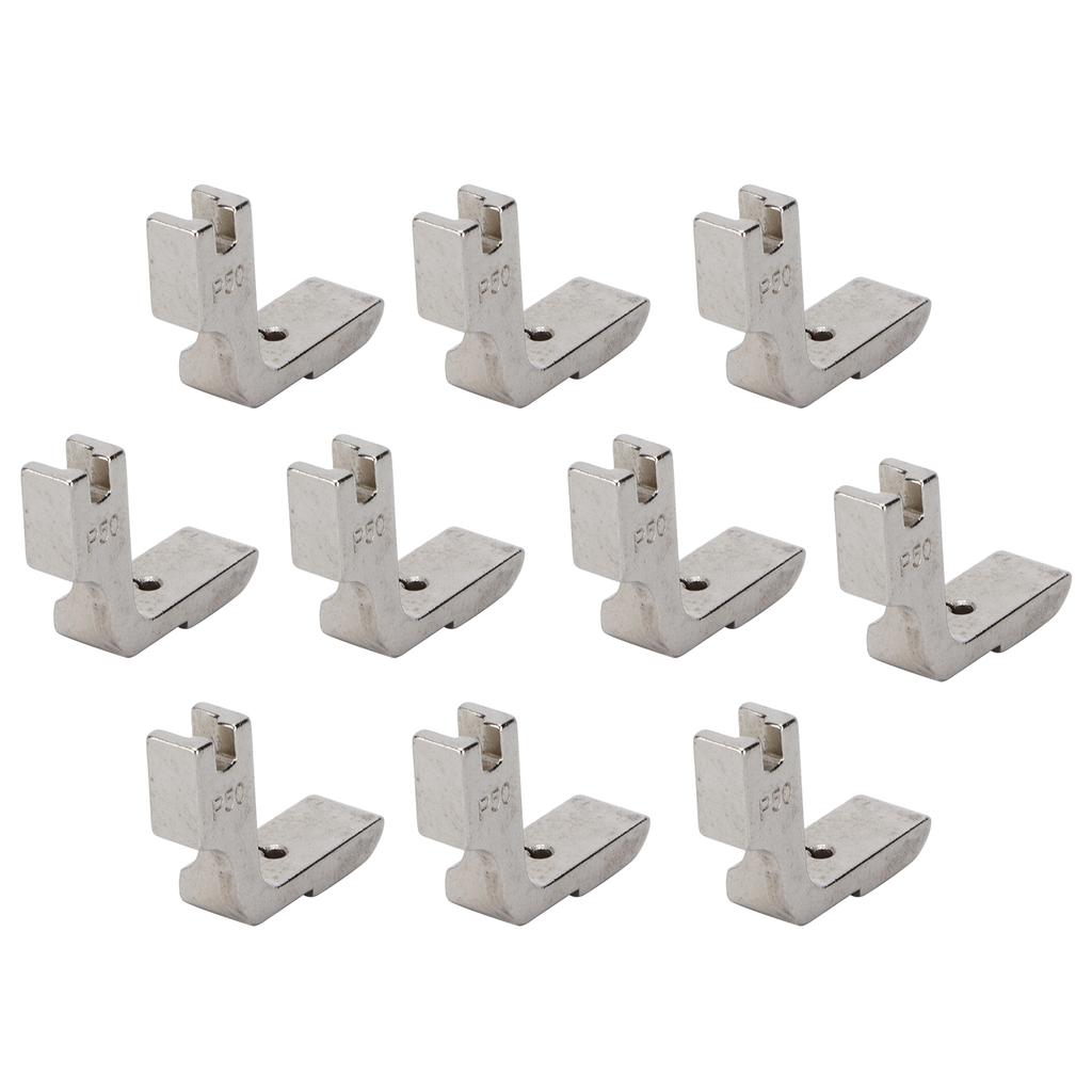 10 шт. Лапка для присборивания, нержавеющая сталь, универсальная, аксессуары для промышленных швейных машин