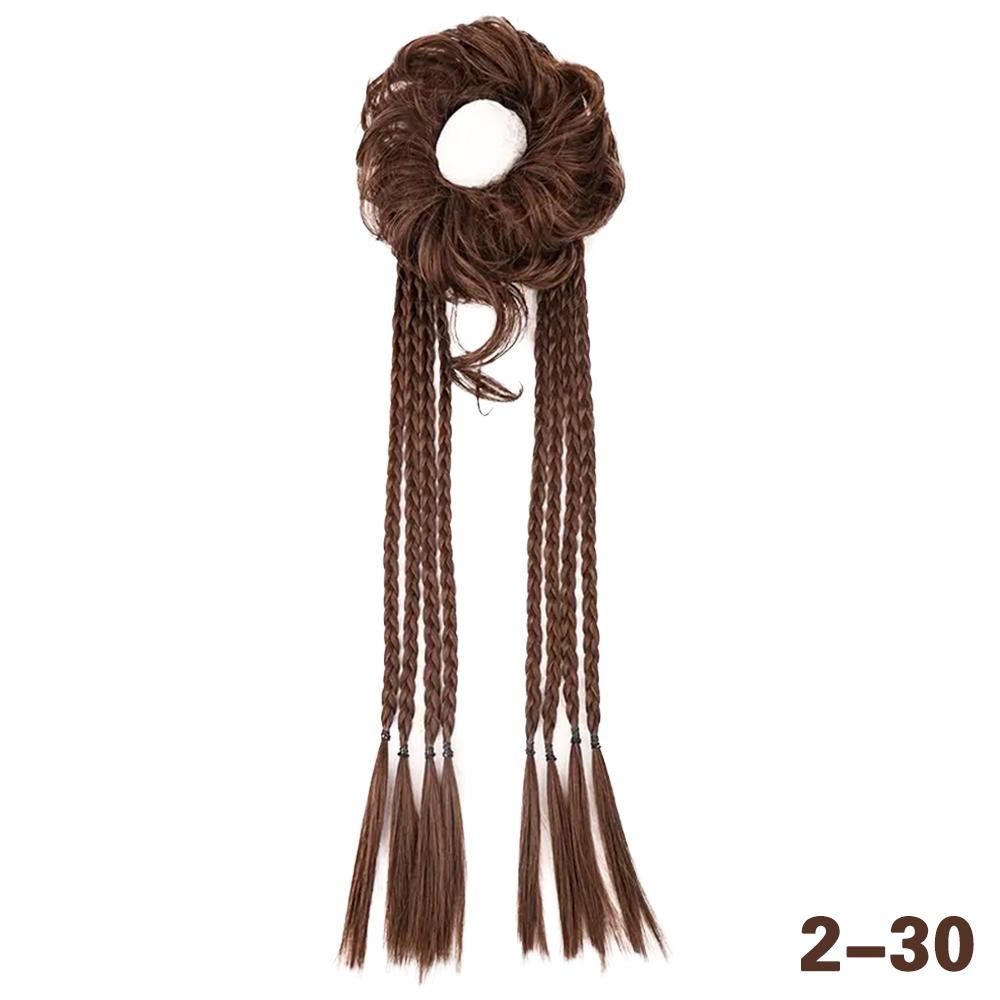 MERISIHAIR Синтетические длинные шикарные плетеные накладные волосы для хвоста, термостойкие, идеально подходят для женщин, повседневные и праздничные аксессуары для волос