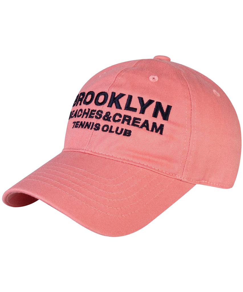 Кепка-бейсболка Bichiseuaenkeulim Brooklyn Tennis Club - Инди-розовый