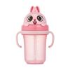 Edison Friends Spill-proof Three-dimensional Straw Cup 2 300ml, Bunny Bunny, 1 Piece