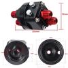 1pcs Car Split-Type Oil Temp & Pressure Gauge With Oil Cooler Adapter Accessories Fits Most Vehicles