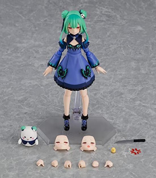 Figma Hololive Production Rushia Junha Plastic Painted Movable Figure M06788 Special Pedestal Included Non-scale Etc.