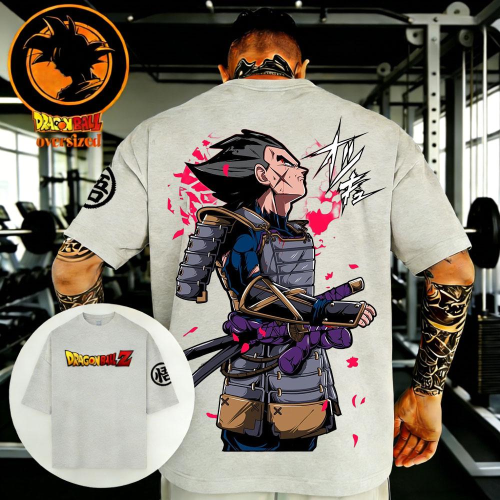 Летняя ретро-футболка Dragon Ball для фитнеса для мужчин, большого размера, с коротким рукавом
