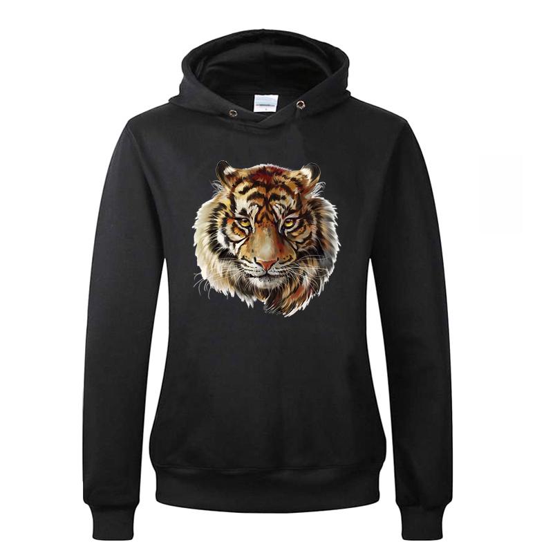 Tiger Stickers For Clothing T-Shirts A Level Household Personality Washable DIY Animals Patches