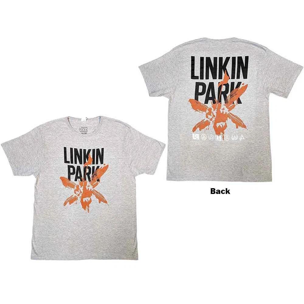 Футболка Linkin Park Иконки Солдата Черная Новая