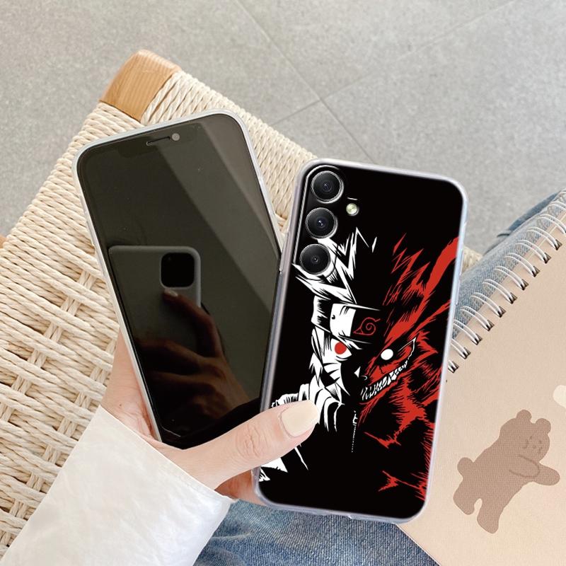 Мягкий прозрачный силиконовый чехол с рисунком аниме для Xiaomi Redmi Note 13 14T 15 Samsung A55 A35 M35 S24 FE iPhone 15 Huawei Honor 200 Camera Защитный противоударный чехол