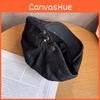 Color Solid Artistic Style Newsboy Hat Short Brim Washed Denim Daily Fashion