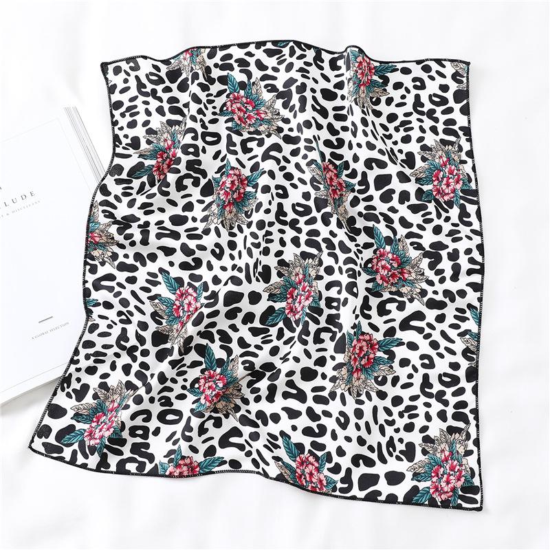 50 * 50 см шелковые шарфы весна и осень универсальное украшение профессиональные маленькие квадратные шарфы защита шеи связывающая сумка