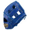 ZETT Youth Soft Steer Baseball Glove Royal Blue BJGB74520F (All-Around), (2500), Size Small,