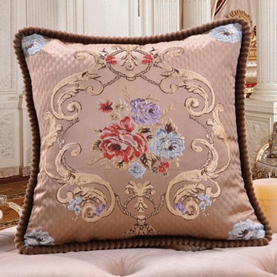 Моющиеся чехлы на подушки в европейском стиле с принтом, наволочка для дивана для гостиной, автомобильная подушка, подушка для поясничной поддержки, съемный чехол