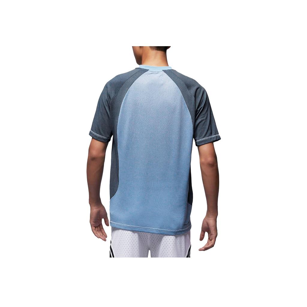 Новые футболки JORDAN Мужские Светло-сапфировый синий DZ0576-425