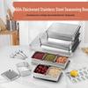 Stainless Steel Condiment Storage Box