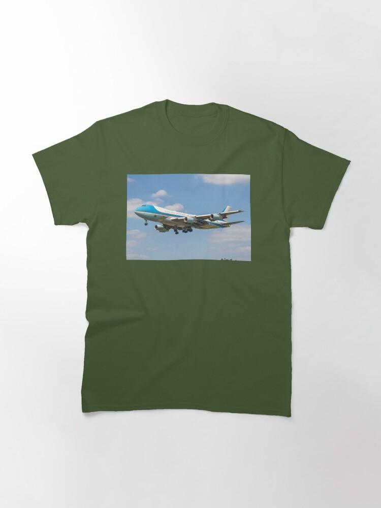 Air Force One Air Force One at London Heathrow Classic T-Shirt