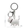 Keychain Cute Cat Animal Pendant With Climbing Hook For Gift Giving Decor And