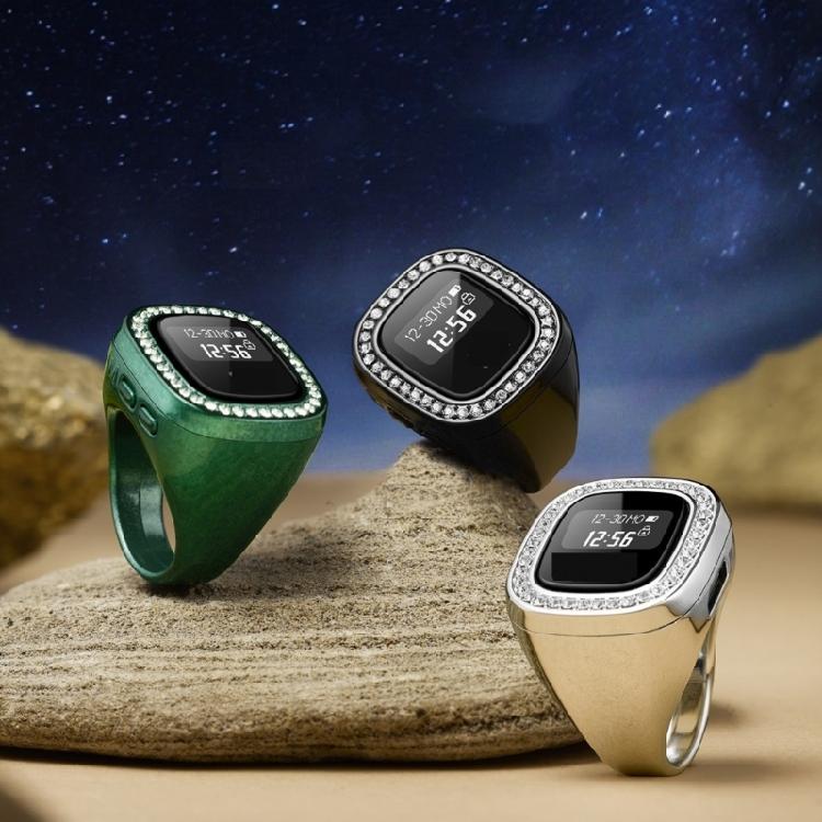 Унисекс Интеллектуальные Кольца с Большим Счетчиком Пальцев Унисекс Кольца для Молитвы Цифровое Устройство-Счетчик Тасбих для Исламской Молитвы