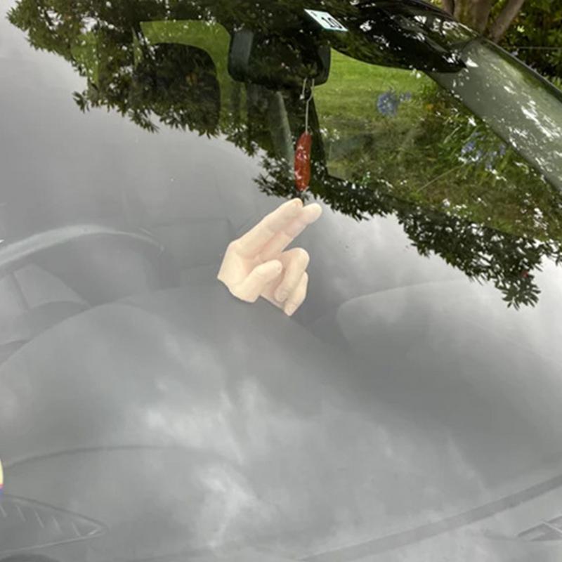 Машущая Рука Украшение Приборной Панели Автомобиля Приветствие Двумя Пальцами Ленивый Махатель Гладиатор Чероки Напечатанная на 3D Принтере Рука Машущая Для Интерьера Авто