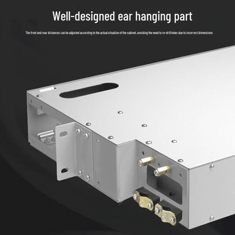 48-Core 19-inch Rackmount ODF Fiber Distribution Frame