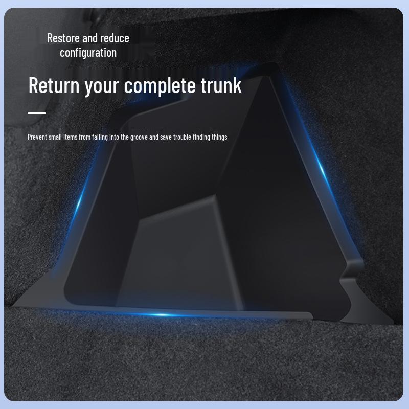Tesla Model Y Trunk Side TPE Storage Box - Interior Accessories
