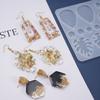 Silicone Resin Molds for Earrings DIY Mold Crystal Multi Style Epoxy Earrings Keychain Mold Jewelry