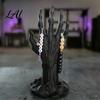 Creative Headphone Stand 3D Printed Skeleton Hand Jewelry Display for Rings Earrings Gothic Organizer Unique Earring Storage Tray Bracelet