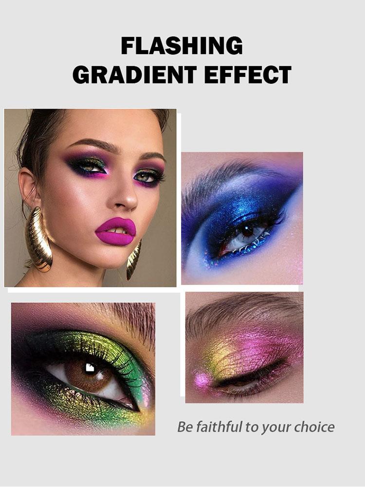 Оптический хамелеон жидкие тени для век Ослепительный сценический макияж High Light Пленкообразующие жидкие тени для век Жидкость для губ