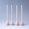 3Pcs/Pack Honey Pot with Long Handle Mix Stick Small Wood Honey Stick Honey Stick Wooden Honey Spoon Stick