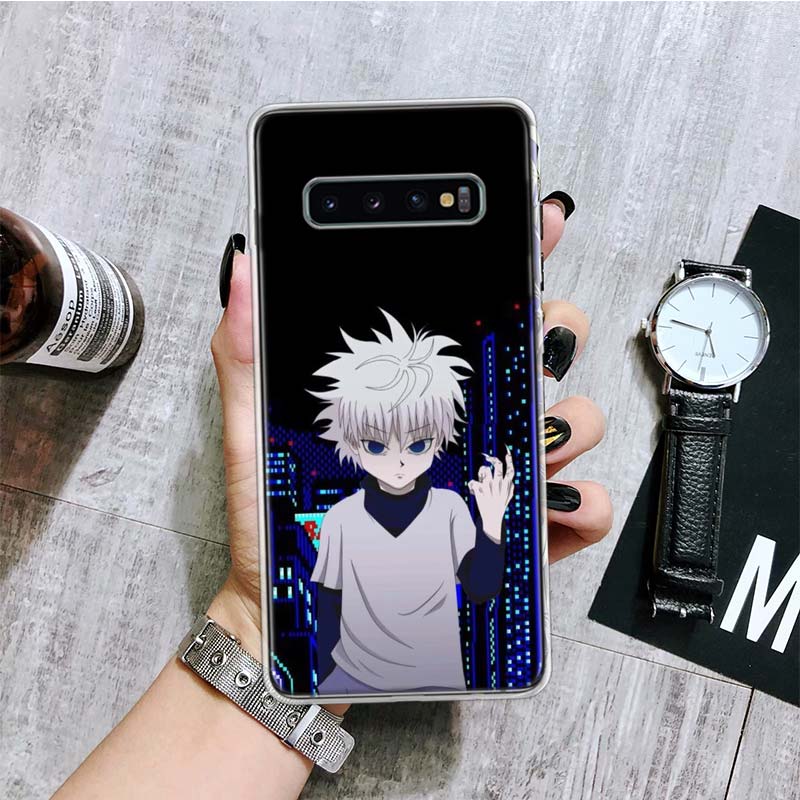 Чехол для телефона Hunter X Hunter Killua для Samsung Galaxy S20 FE S10 Plus S21 S22 Ultra S10E S9 S8 S7 Edge J4 + чехол Fundas