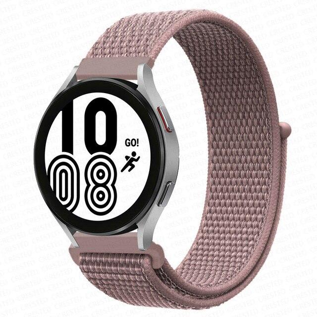 Band For Samsung Galaxy Watch 4 3 Classic 5 Pro Active 2/Gear S3 Nylon Loop Correa Bracelet Huawei Watch GT 2 3 Strap 22mm 20mm