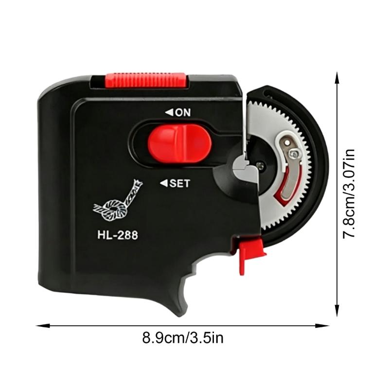 Automatic Fast Fishing Hook Line Winders Outdoor Portables Electric Battery Operated Hook Tiers Tying Tool Machine